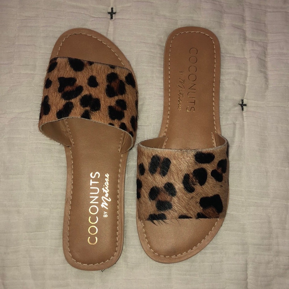 Leopard Sandals